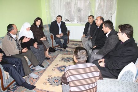 Irak’ta Kaçırılan Aksaraylı İşçinin Ailesine Moral Ziyareti