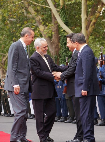 İran Cumhurbaşkanı Yardımcısı Rahimi, Başbakanlık'ta resmi törenle karşılandı