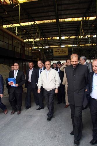 İran Heyeti Burtrak'ın Fabrikasını İnceledi