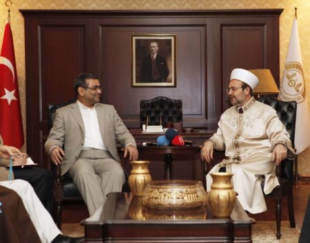 İran İslâmî ve Kültürel İşler Bakanı Hurremşad'tan Görmez’e ziyaret