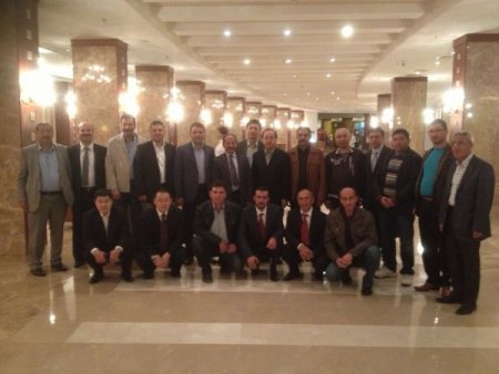 İscehisarlı mermer üreticileri Çin'den gelen heyeti ağırladı