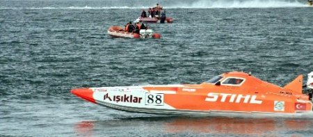 Işıklar Dünya Offshore Şampiyonası Samsun'da başladı