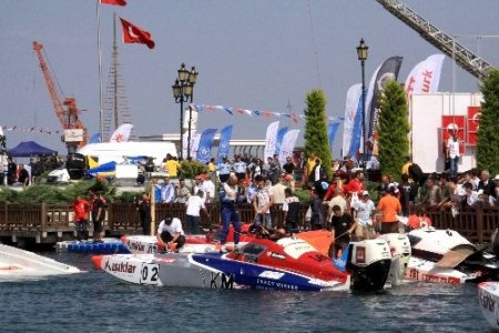 Işıklar Dünya Offshore Şampiyonası Samsun'da başladı