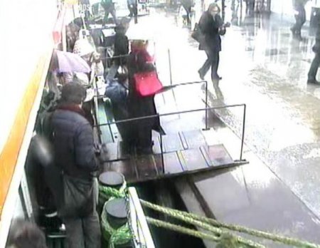 İskeledeki dehşet güvenlik kamerasında