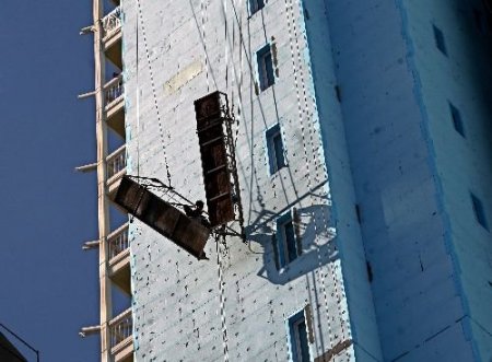 İskelenin Kırılması İle 13'üncü Kattan Düşen İşçi Öldü, 2 İşçi Mahsur Kaldı