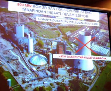 İskenderun’a 800 milyon dolarlık termik santral yapılacak