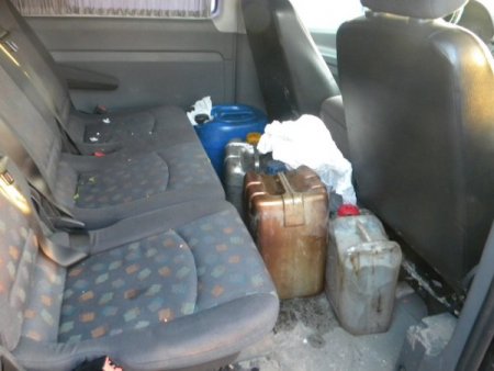 İskenderun'da 710 litre kaçak akaryakıt ele geçirildi