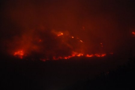 İskenderun'da çıkan yangın hala devam ediyor