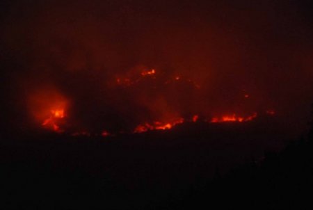 İskenderun'da çıkan yangın hala devam ediyor