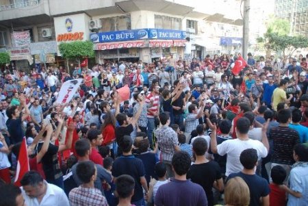 İskenderun’da Taksim gerginliğine takviye kuvvet