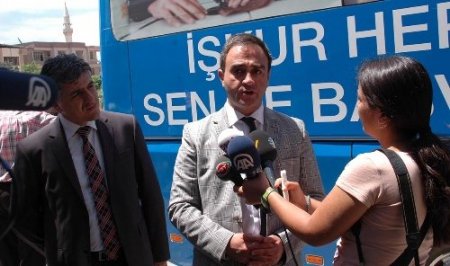 İŞKUR kampanya otobüsü Reyhanlı’da çalışmalarına başladı