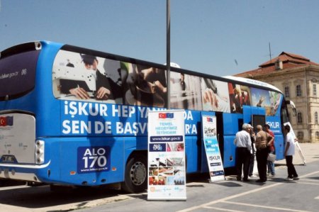 İşkur Otobüsü Sivas’ta Faaliyetine Başladı