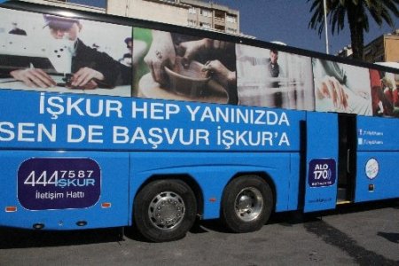 İŞKUR'un mobil otobüsü, Reyhanlı'da hizmet verecek