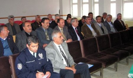 İslahiye Emniyet Müdürlüğü Huzur Toplantısı Düzenledi
