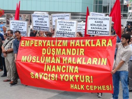 İslam’a hakaret eden film Halk Cephesi tarafından protesto edildi