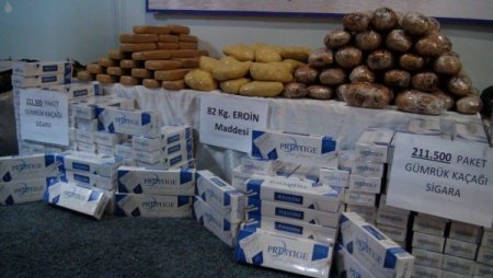 İsot içerisinde eroin sevkıyatı