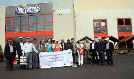 İspirli Çiftçiler, İtalya'da Özel Çiftlikleri Ziyaret Etti