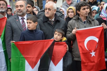 İsrail Eskişehir'de de protesto edildi