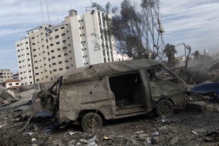 İsrail saldırıları Gazze'yi harabeye çevirdi