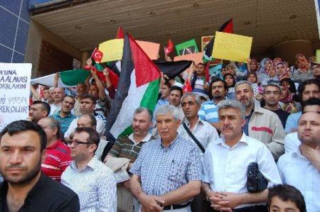İsrail'e Tepki Çığ Gibi Büyüyor, Kahramanmaraşlılar Saldırıyı Nefretle Kınadı