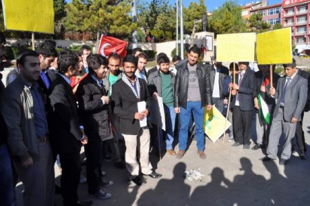 İsrail’in Gazze saldırısı Yozgat’ta protesto edildi