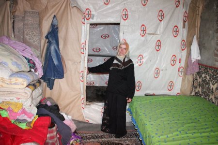 İşsiz baba 7 kişilik ailesiyle barakada yaşam mücadelesi veriyor