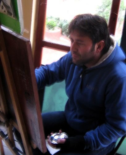 İşsiz Kalınca Ressam Olan Koç, Bir Yılda 600 Portre Yaptı