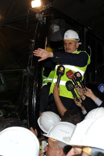 İstanbul-Ankara Yüksek Hızlı Tren hattında en uzun engel aşıldı