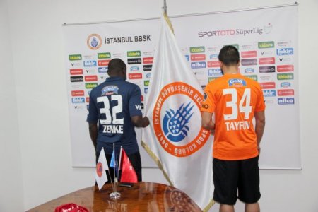 İstanbul BBSK, Zenke ve Tayfun'u renklerine bağladı