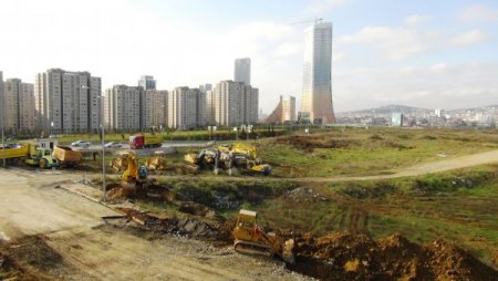İstanbul Finans Merkezi için ilk kazma vuruldu