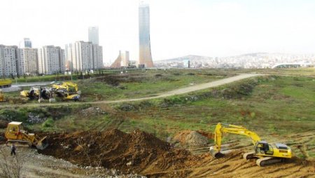 İstanbul Finans Merkezi için ilk kazma vuruldu