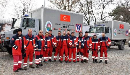 İstanbul Ulusal Medikal Kurtarma Ekibi Edirne'ye Geldi