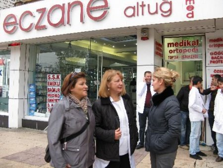 İstanbul'da Eczaneler Kepenk Kapattı