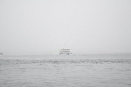 İstanbul'da sis sürprizi