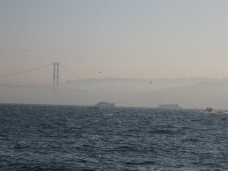 İstanbul'da sis sürprizi