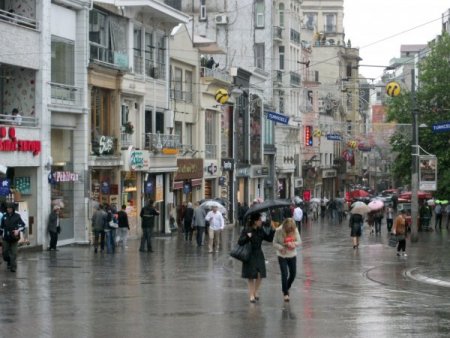 İstanbul'da Yağmur
