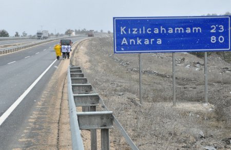İstanbul’dan Ankara’ya yürüyüş eylemi, son 80 kilometresinde
