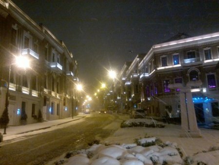 İstanbul'dan Kartpostallık Kar Manzaraları