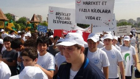 İstanbullular obeziteye karşı yürüdü