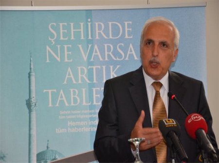 İstanbul’un İlk Tablet Gazetesini Vali Mutlu Tanıttı