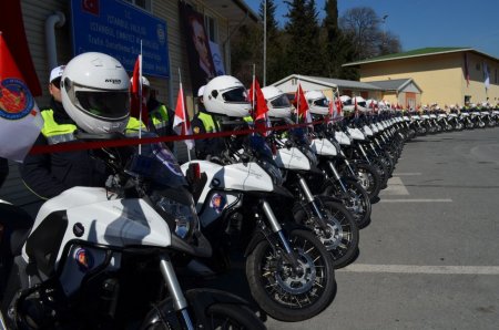 İstanbul'un motorize trafik ekiplerine taze kan