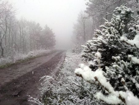 İstanbul'un Tepeleri Beyaza Bürünüyor