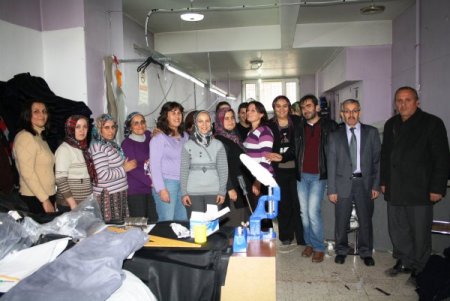 İstihdam garantili kursta meslek sahibi oldular