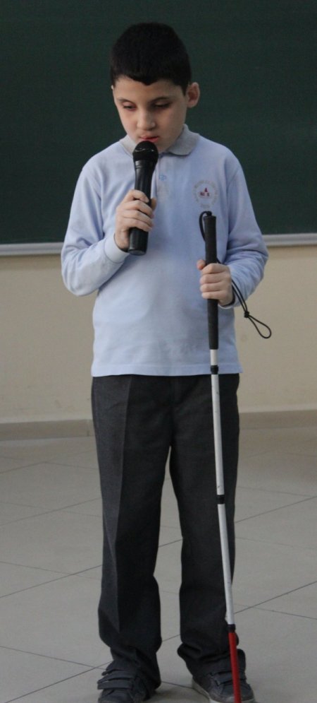 İstiklal Marşı’nı ‘engelsiz’ okudular (Özel)