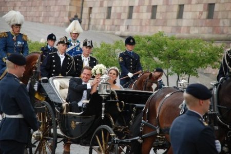 İsveç Prensesi Madeleine, dünya evine girdi