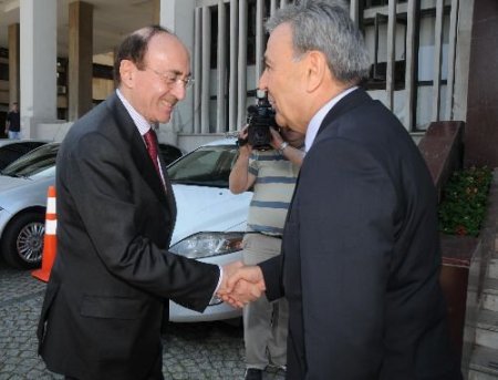 İtalya Büyükelçisi Marsili, Başkan Kocaoğlu'na Veda Ziyaretinde Bulundu