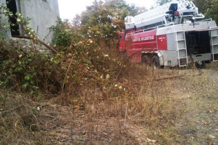 İtfaiye köylere su dağıtıyor