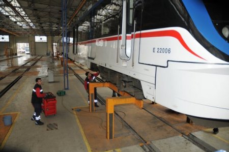 İZBAN teknolojik tamir üssüyle diğer şehirlere de hizmet veriyor