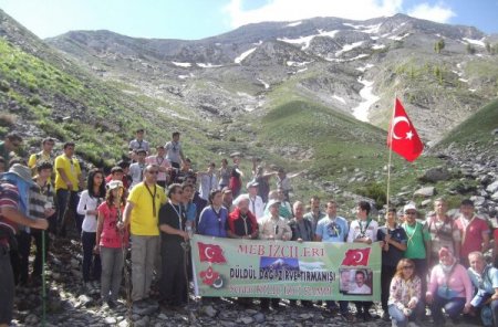 İzciler, Düldül Dağı’na Bu Yıl Serdar Kılıç İçin Yürüdü