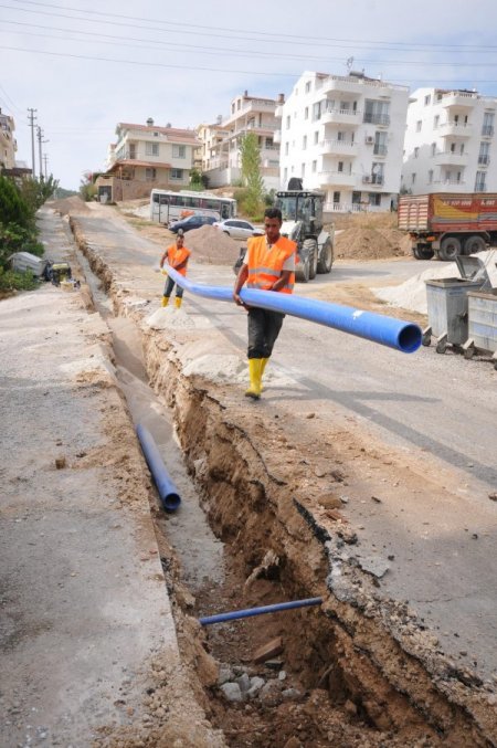 İzmir Büyükşehir, Özdere'ye 5 milyon liralık içme suyu yatırımı yapıyor